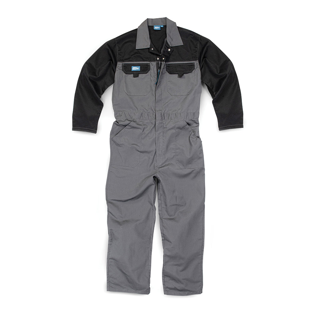 Tough Grit Zip-Front Coverall Charcoal L
