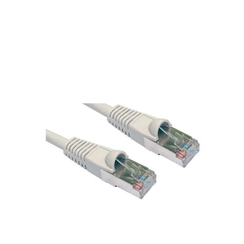 Cat 5e Snagless Shielded Ethernet Cable Grey 2 Metres