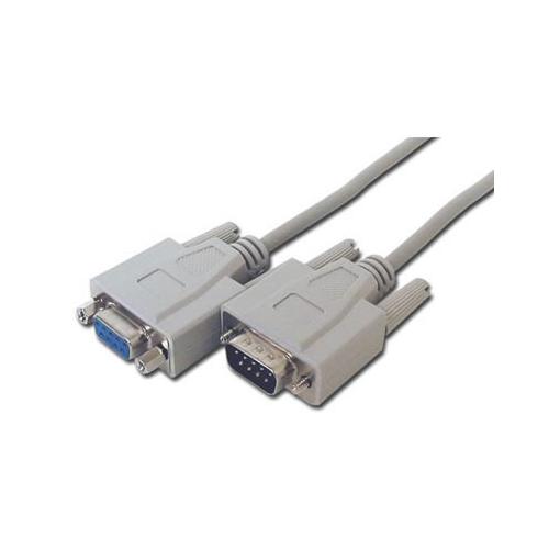 DB9 Pin Female - Male RS232 Serial Lead Extension Cable 2m