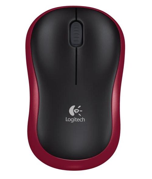 Logitech WIRELESS MOUSE M185 RED 910-002237
