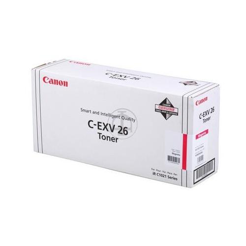 1658B006 Canon C-EXV26 Magenta Toner Cartridge (Yield 6,000 pages)