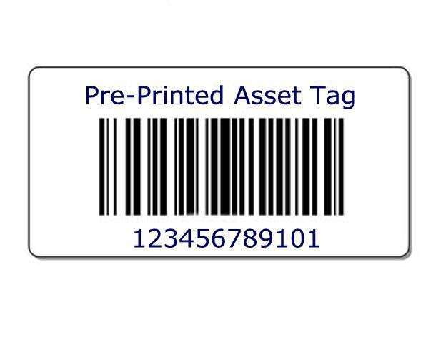 633808403539 Wasp Pre-Printed Polyester Asset Tag 2.x 1 (1100-2100)
