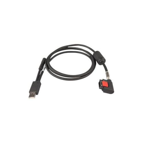 Zebra USB Data Transfer/Power Cable for Audio Device, Headset - Black