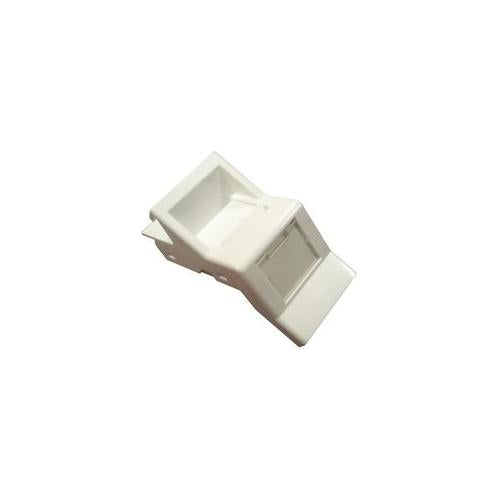 008-010-010-18 Connectix Cabling Systems Shutter , Angled Keystone , White