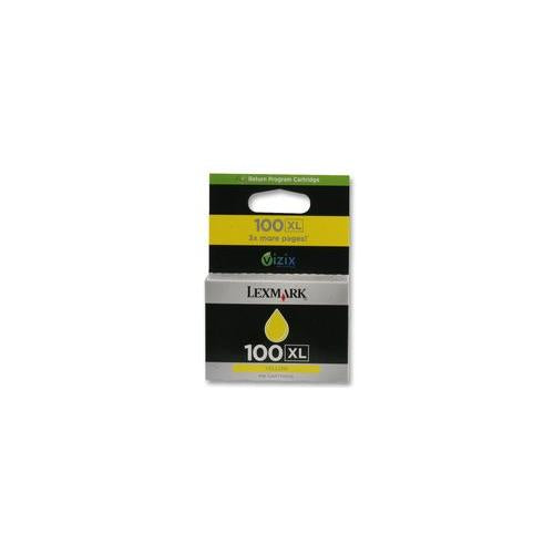 14N1071E Lexmark Ink Cart , Yel , 100Xl , Lexmark Original