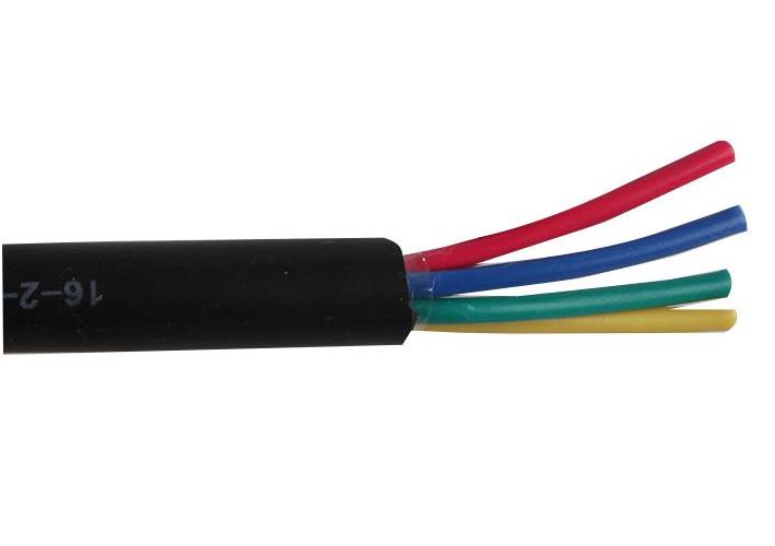 16-2-4A Pro Power Cable Def Stan 100 Metres , 4 Conductors , Black
