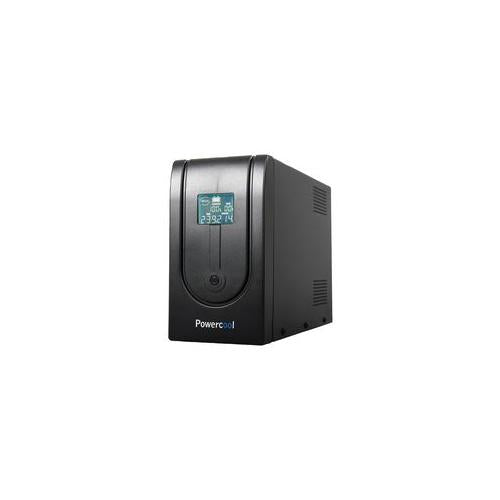 1500VA Powercool UPS , 3X 13A Plug , Rj45 , 3X Iec