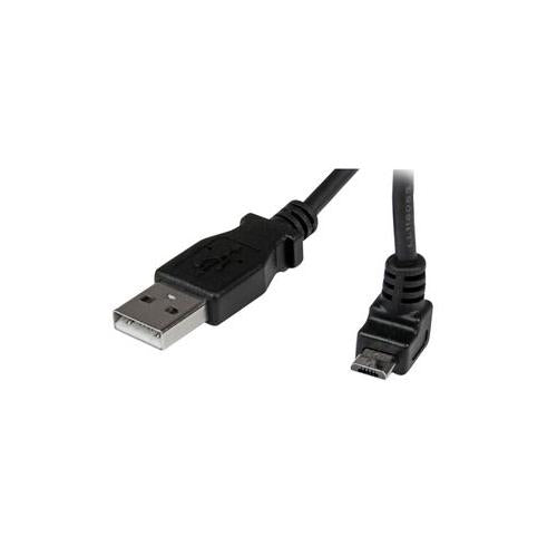 USBAUB2MU Startech Lead , USB A-Up Angle Micro B , 2M