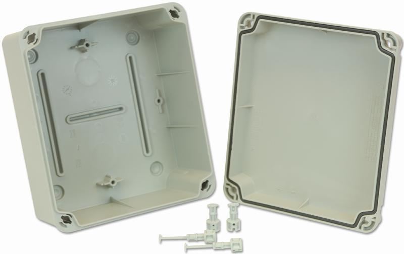EL171 Hellermann Tyton Junction Box, Square, Ip67, 175X151X95mm
