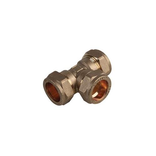 21051329 15mm Equal Tee, Compression