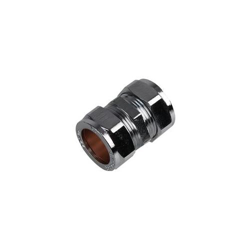 24009013 22X15mm Reducing Coupling, Chrome Comp