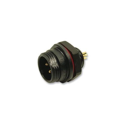 FM686803 Cliff Electronic Components Circular, Receptacle, Pin, 3 Way, Panel