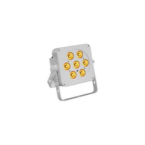SLIMLINE 7Q5 RGBA WHITE Ledj Led Wash Light, 7X 5W Rgba, Wht