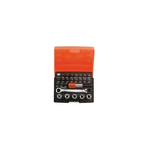 2058/S26-2 Bahco Ratchet Bit Set, Precision
