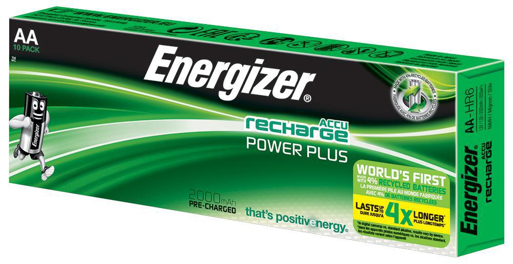 638623 Energizer Battery, Pre-Charged Nimh Aa 10Pk