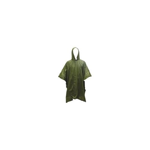 WJ012 Highlander Poncho, Olive Multi Purpose