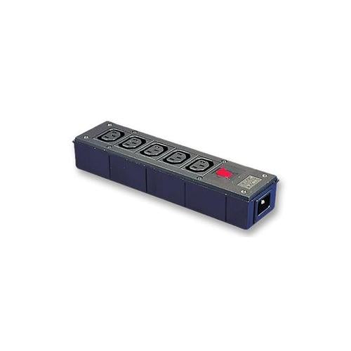 PXD301/550/01/1 Bulgin Power Outlet, Iec, 5Way, 10A, Emi Filter