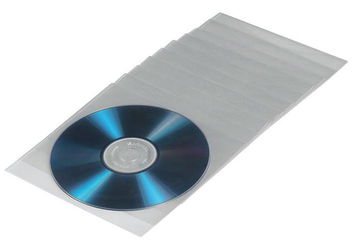 033810 Hama Hama Cd/Dvd Pp Sleeves White 100Pk