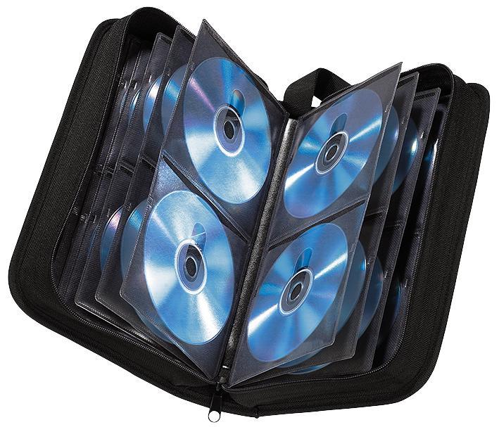 033833 Hama Hama Black Cd Wallet Nylon - 120