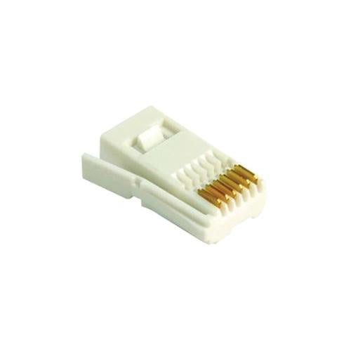 631/A Titan Telephone Line Plug, 6 Way, 631A, Pk 25
