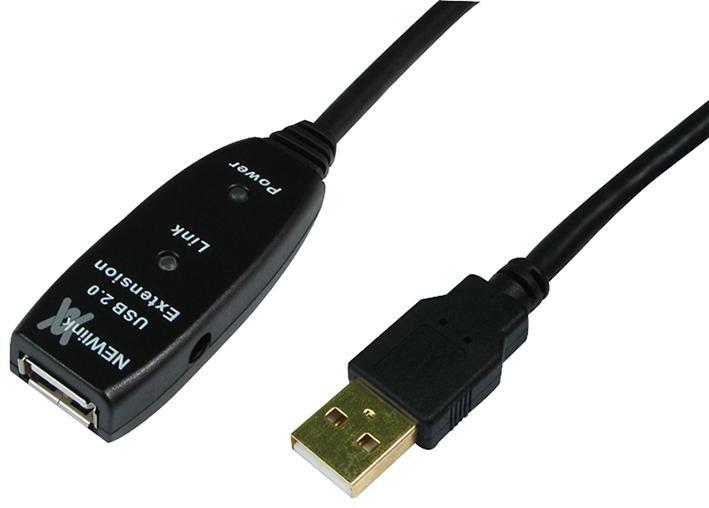 USB2-REP30 Lead, Usb2.0 Active Repeater, 30M