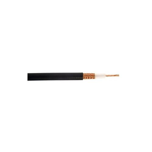 490025-BLK-100 Webro Cable, Coax Urm76 Black 100/M