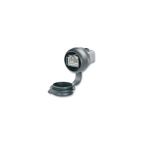 1018790000 Weidmuller Jack, Rj45, Cat6A, Coupling, Panel, Ip65