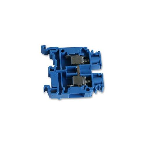 012511813 Entrelec Uk Terminal Block, Din Rail, 41A, Blue