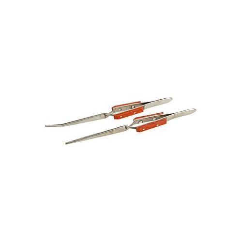 D02344 Duratool Tweezer Set, Locking, 2Pc