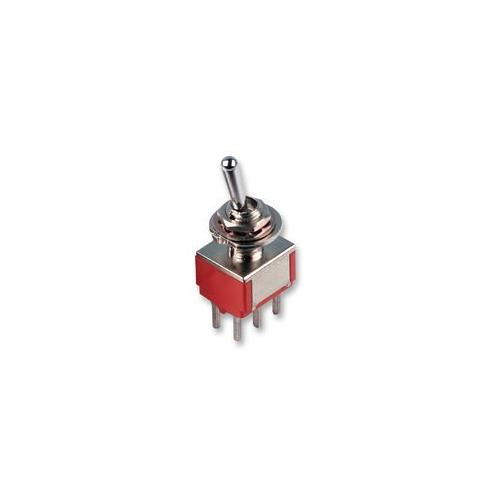 A201SYZQ04 Te Connectivity Switch, Panel, Toggle, Dpdt, Long Lever