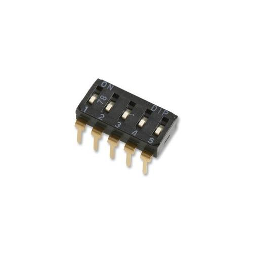 MCEIR-05 Multicomp Switch, Dil, Low Profile, Pcb, 5 Way