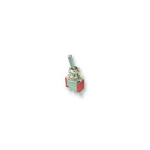 7108SYZBE C & K Components Switch, Panel, Toggle, Spdt, Biased