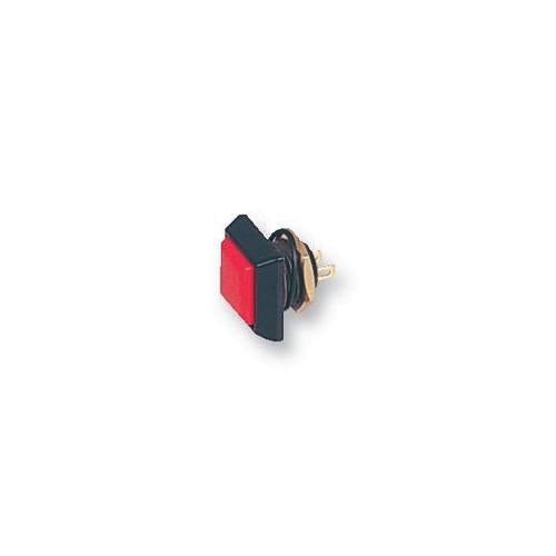 59-212 Itw Switches Switch, Push, Spno, Mom, Met. Squ, Red