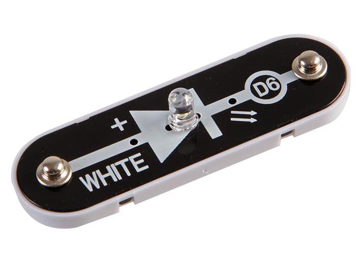6SCD6 Snap Circuits Led, White, 33 Ohms
