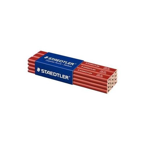 148 40 Staedtler Pencils Medium Carpenters 12Pk