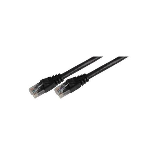 SP5BLK Tuk Patch Lead, Cat6 Snagless, Black, 5M