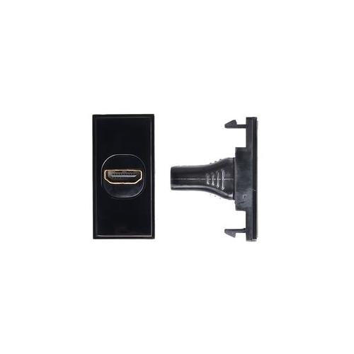 MW762B Antiference Module Hdmi Straight Through Blk