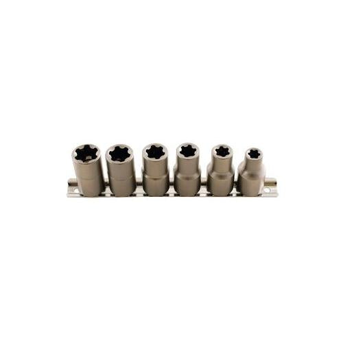 5150 Lazer Epl Sockets, 1/2"D, 6Pc