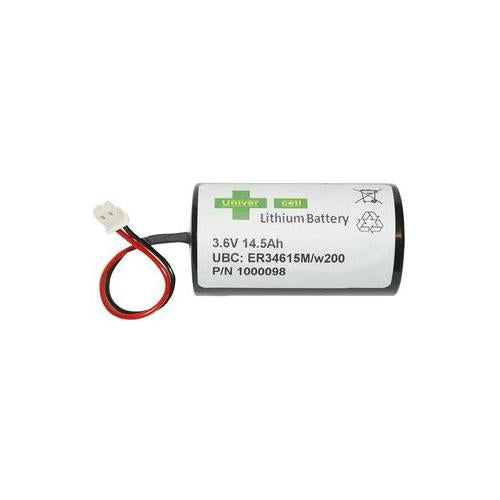 U-ER34615M/W200 Univercell Battery Lithium 3.6Vvisonic Alarm