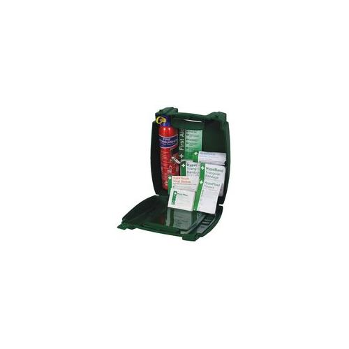 K381 Unbranded Hse 1P Travel Kit With Fire Extinguisher