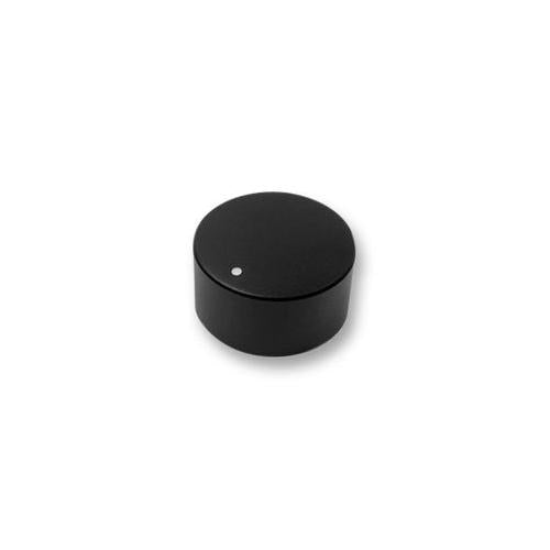 FC7233 Cliff Electronic Components Knob Kmr30 Blk Md 6mm Spl 18T