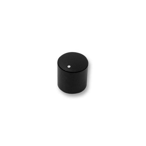 FC7230 Cliff Electronic Components Knob Kmr15 Blk Md 6mm Spl 18T