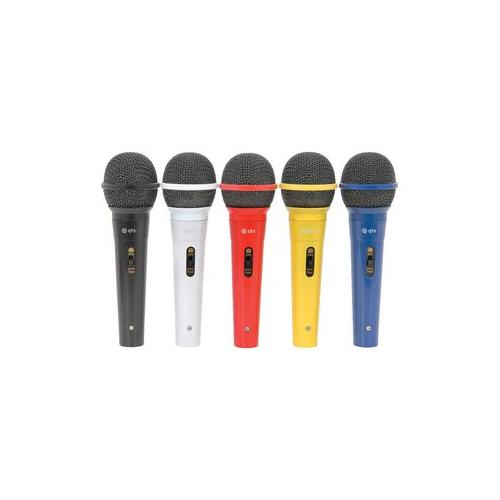 DM5X Qtx Sound Set Of 5 Colour Microphones