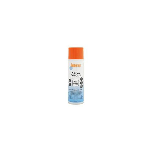 20681-AA Ambersil Galvanising Spray White Ral 9010