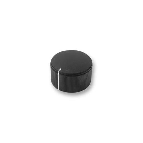 FC7253 Cliff Electronic Components Knob Kmk25 Black 6mm Spline