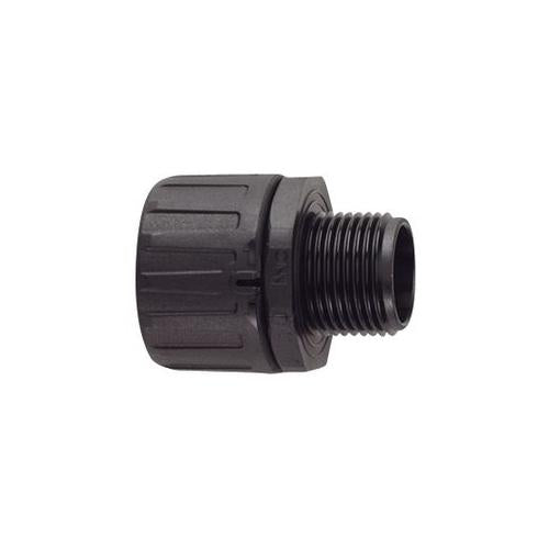 HG21-S-M20 Hellermanntyton Fitting Straight Fixed Ext Thd M20