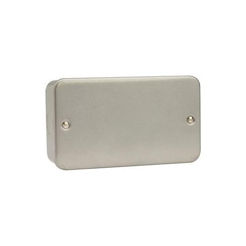 CL061 Click Mc 2-Gang Blank Plate