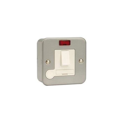 CL052 Click Mc 13A Fused Spur Switched Neon F/Outlet
