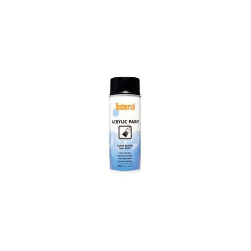 32060-AA Ambersil Spray Paint Ral 9005 Satin Black