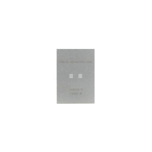 PA0032-S Proto Advantage Stencil Tssop-8 0.65mm Stainlss Steel